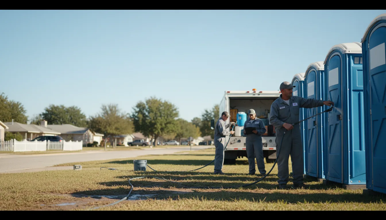 Long-Term Portable Toilet Rental in Enning, SD near me
